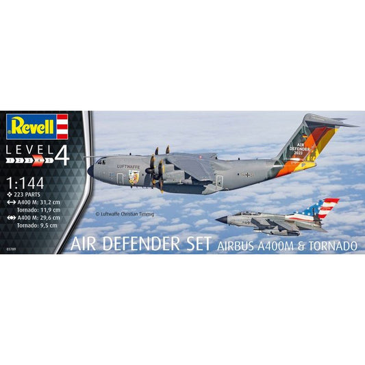 03789 Revell 1/144 Air Defender 2023 A400M Atlas + Tornado IDS