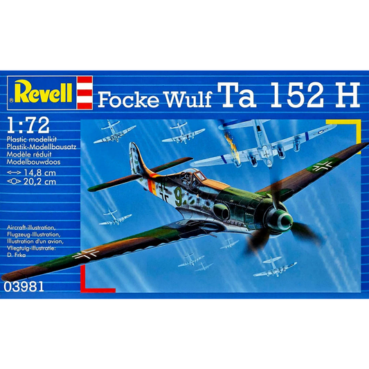 03981 Revell 1/72 Focke Wulf TA 152 H