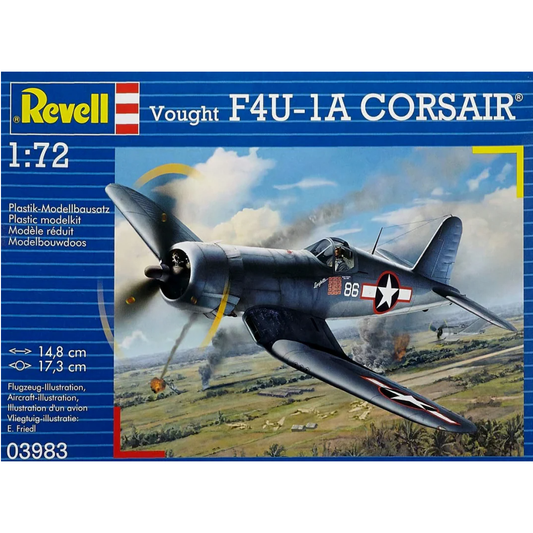 03983 Revell 1/72 Vought F4U-1A Corsair