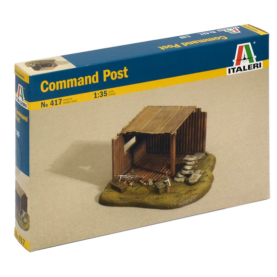 0417 Italeri 1/35 Command Post