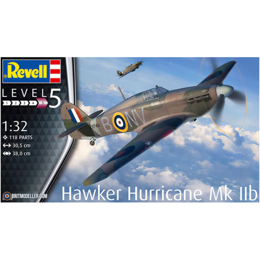 04968 Revell 1/32 Hawker Hurricane Mk IIb