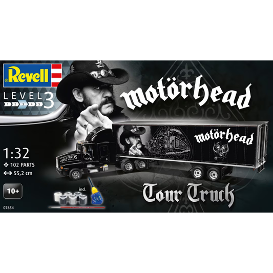 07654 Revell Gift Set 1/32 "Motorhead" Tour Truck