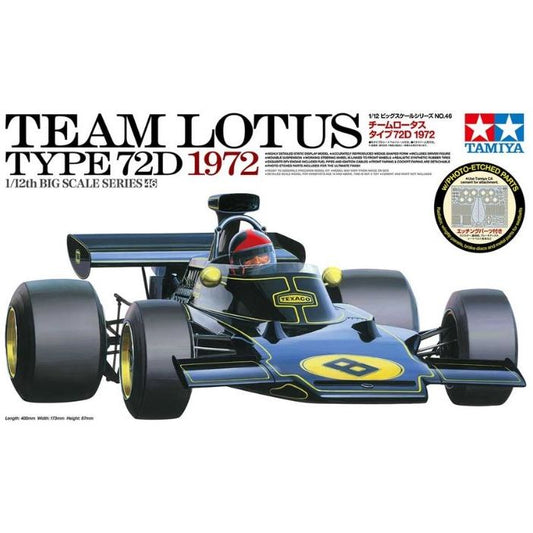 12046 Tamiya 1/12 Team Lotus Type 72D With PE Parts