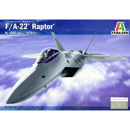 1207 Italeri 1/72 F-22 Raptor