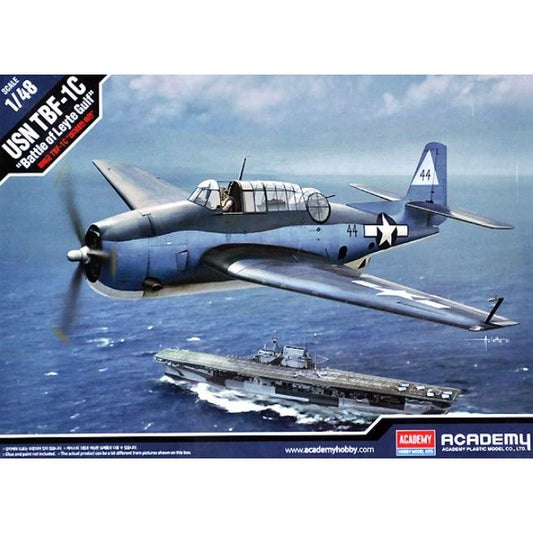 12340 Academy 1/48 USN TBF-1C "Battle Of Leyte Gulf"