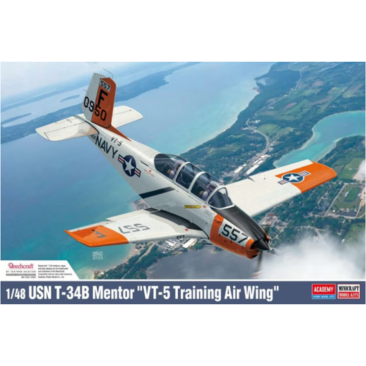 12361 Academy1/48 USN T-34B Mentor "VT-5 Training Air Wing"