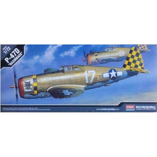 12492 Academy 1/72 P-47D "Razorback"