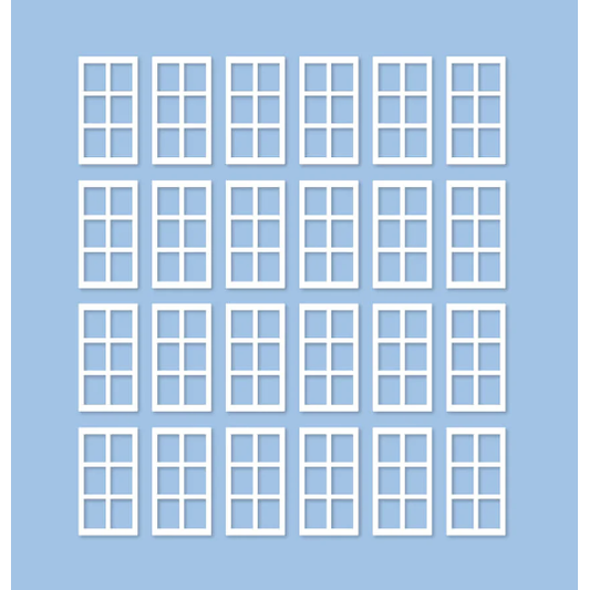 R-139 Ratio OO Scale Signal Box Window Mouldings