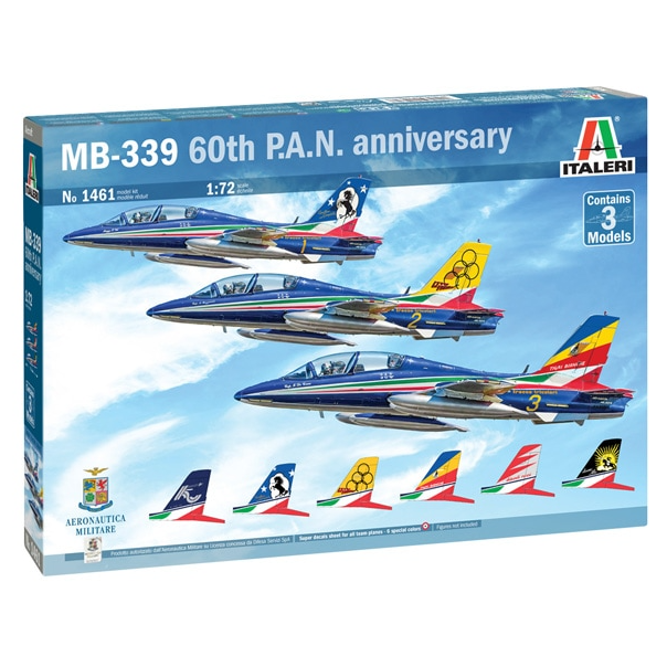 1461 Italeri 1/72 MB-339 60th P.A.N. Anniversary