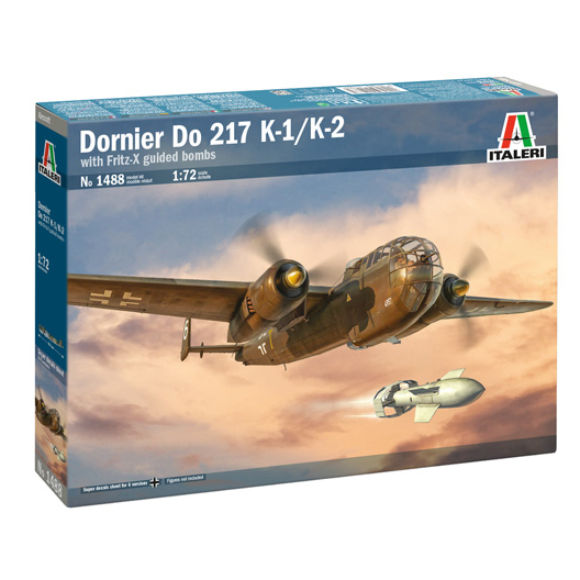 1488 Italeri 1/72 Domier Do 217 K-1/K-2 with FRITZ X