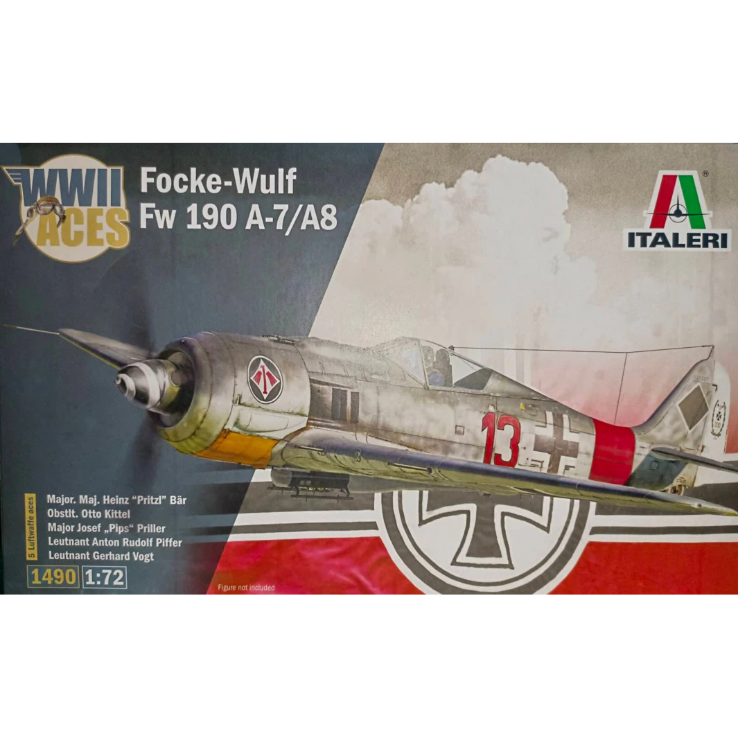 1490 Italeri 1/72 WWII Aces Focke-Wulf Fw 190 A-8/F
