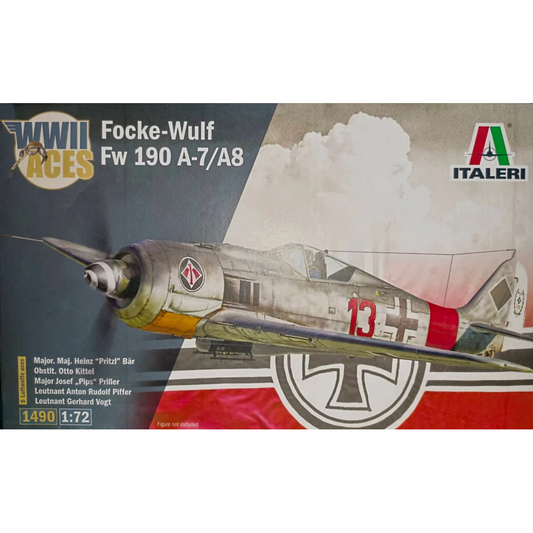 1490 Italeri 1/72 WWII Aces Focke-Wulf Fw 190 A-8/F