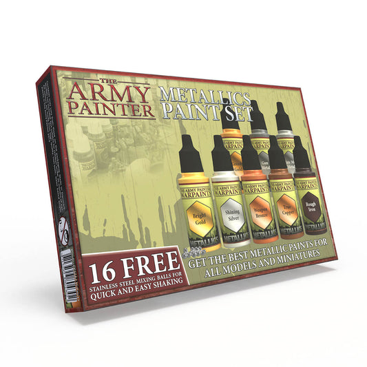 WP8043 The Army Painter - Warpaints Metallic Paint Set