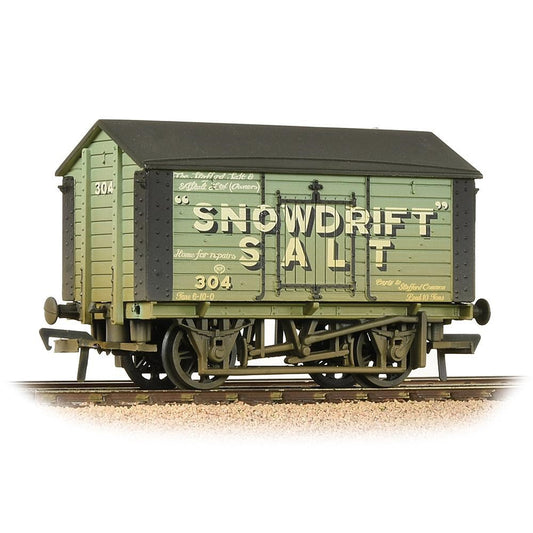 33-182A Branchline OO scale  10T Covered Salt Wagon 'Snowdrift Salt' - Green [W]