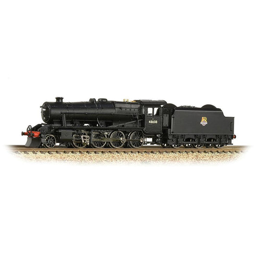 372-162 Graham Farish N Scale LMS Stanier 8F 48608 - BR Black (Early Emblem)