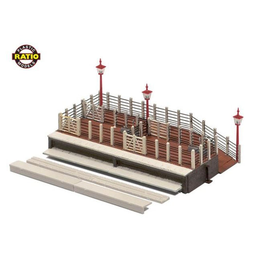 202 Ratio N Scale Cattle Dock 90mm x 55mm