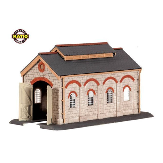 203 Ratio N Scale Engine Shed 95mm x 48mm