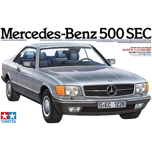 24029 Tamiya 1/24Mercedes-Benz 500 SEC