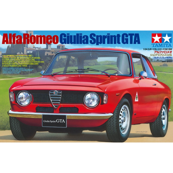24188 Tamiya 1/24 Alfa Romeo Giulia Sprint GTA – Injection Models Now