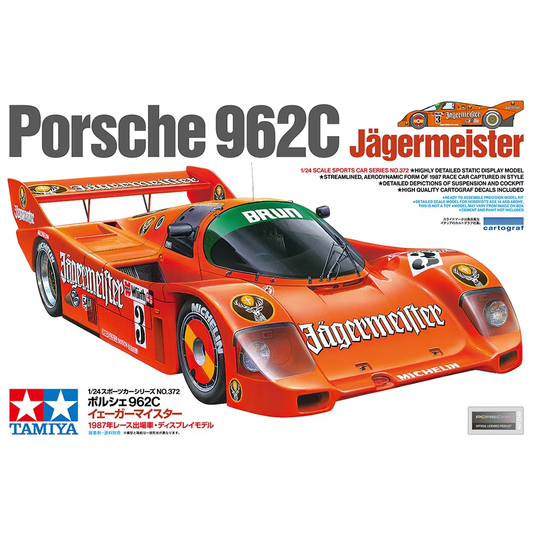 24372 Tamiya 1/24 Porsche 962C Jägermeister