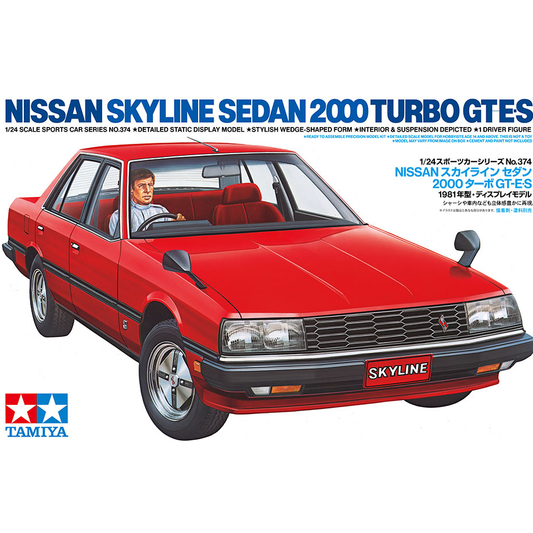 24374 Tamiya 1/24 Nissan Skyline 2000 Turbo GT-E.S