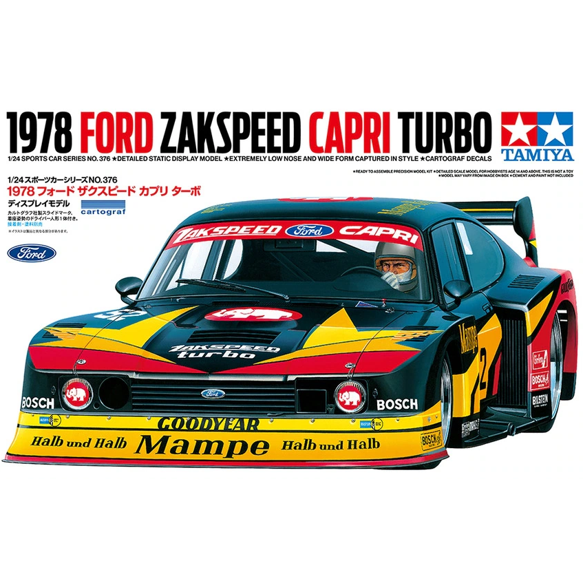24376 Tamiya 1/24 1978 Ford Zakspeed Capri Turbo