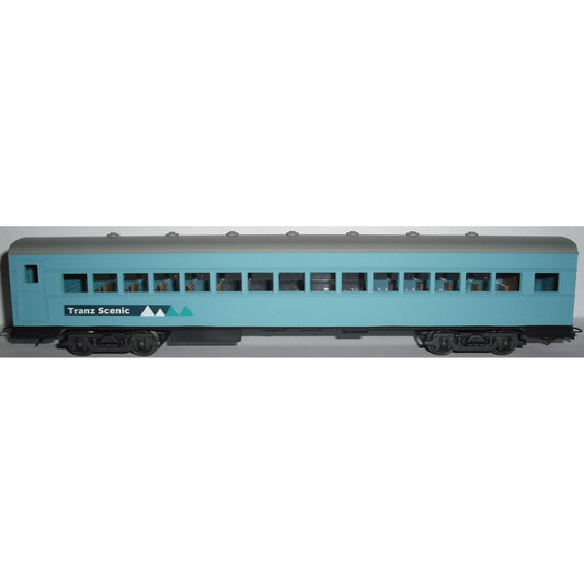 2487NZ Frateschi HO Scale Carbon Steel Passenger Car (TranzScenic Logo) (2584)