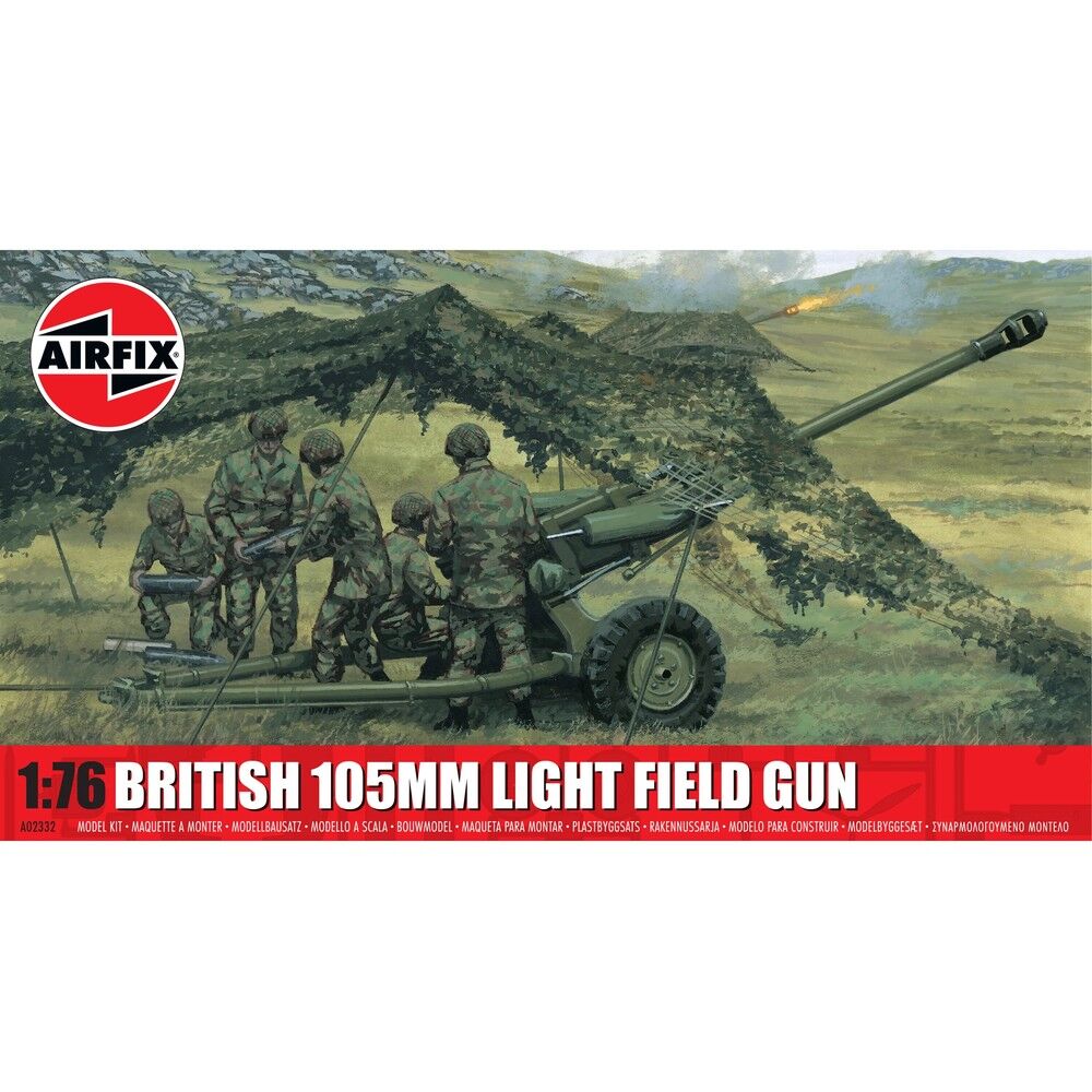 A02332 Airfix 1/76 British 105mm Light Field Gun