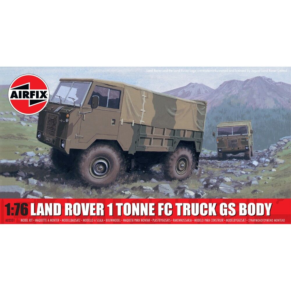 A02331 Airfix 1/76 Land Rover 1 Tonne FC Truck GS Body