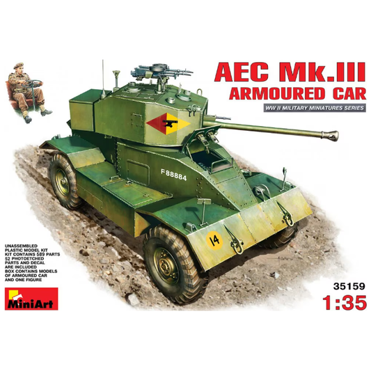 35159 Miniart 1/35 AEC Mk.III Armoured Car With figure