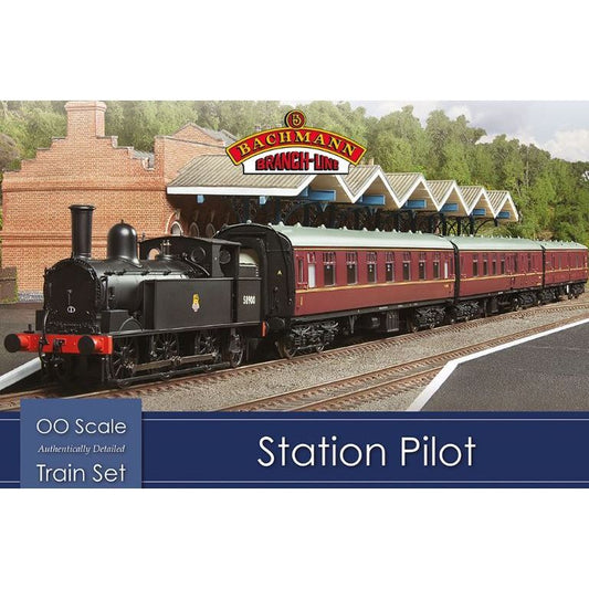 30-180 Branchline OO Scale The Station Pilot Train Set