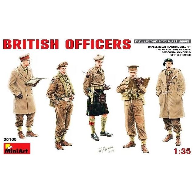 35165 Miniart 1/35 British Officers