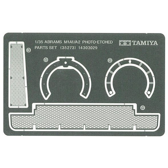 35273 M1A1/A2 Photo-Etched Parts