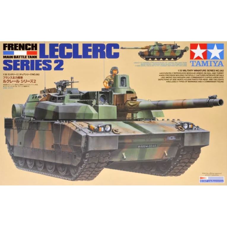 Injection Model Kit 35362 Tamiya 1/35 Leclerc Series 2 – Injection Models Now