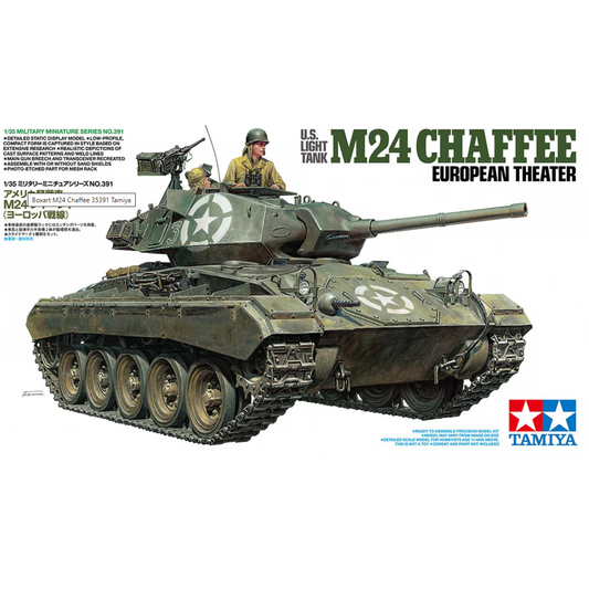35391 Tamiya 1/35 U.S. Light Tank M24 Chaffee European Theater