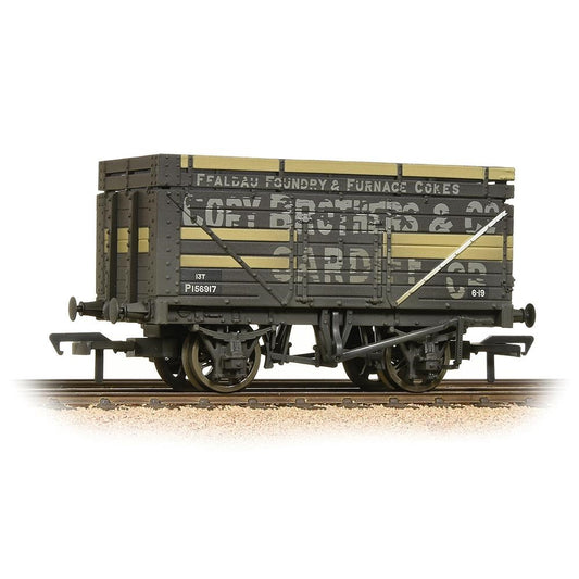 37-185A  Branchline OO Scale 7 Plank Wagon Coke Rails BR P No. (Ex-Private Owner 'Cory Brothers') [W]