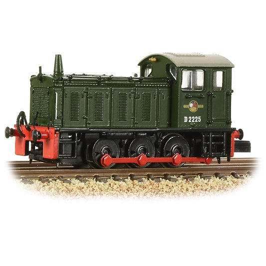 371-055 Graham Farish N Scale Class 04 D2225 BR Green (Late Crest)