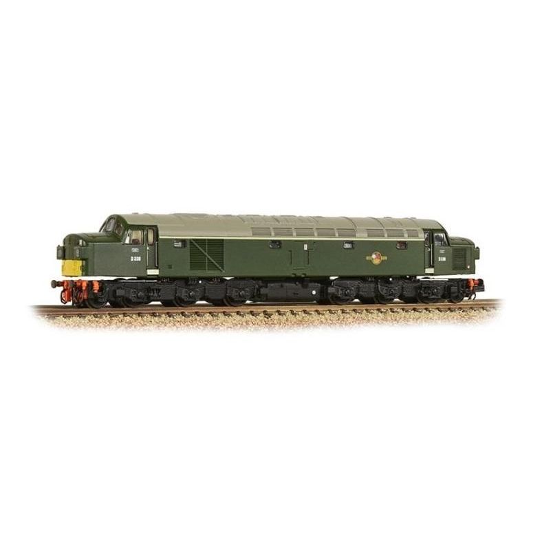 371-185 Graham Farish N ScaleClass 40 Split Headcode D338 - BR Green (Small Yellow Panels)