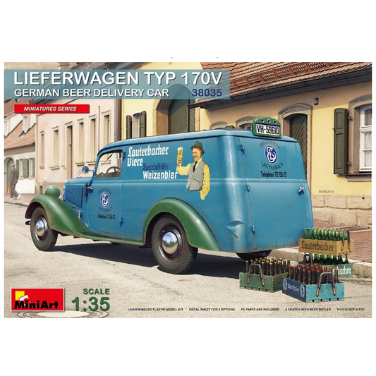 38035 MiniArt 1/35 Lieferwagen Type 170V German Beer Delivery Car