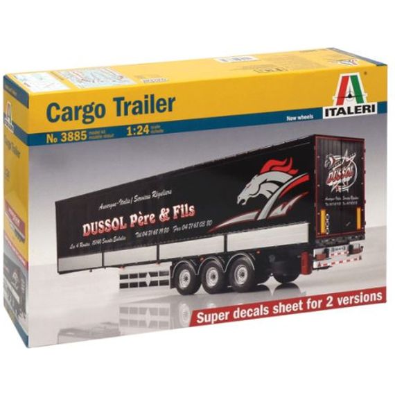 3885 Italeri 1/24 Cargo Trailer