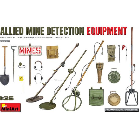 35390 Miniart 1/35 Allied Mine Detection Equipment