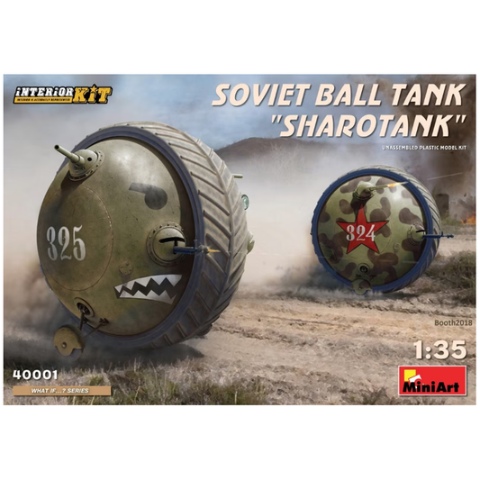 40001 MiniArt 1/35 Soviet Ball Tank "Sharotank" with Interior Kit