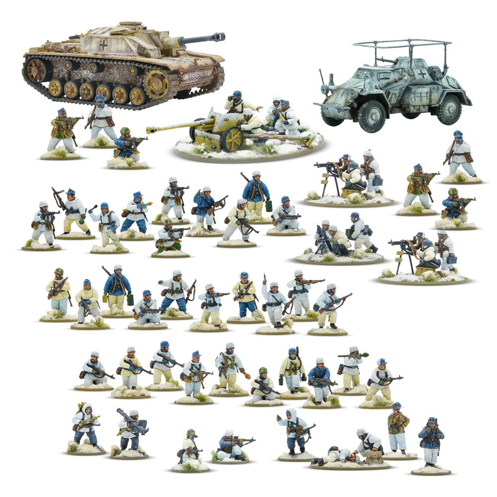 402612102 Bolt Action 3: German Winter Fallschirmjager Starter Army