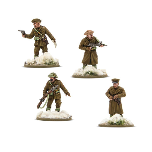 403201004 Bolt Action 3: British & Canadian infantry (winter) platoon commanders