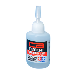 54311 Tamiya CA Cement for Rubber Tires (Low Viscosity, 25g)