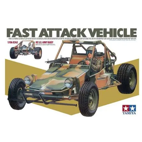 58496 Tamiya 1/10 Fast Attack Vehicle 2011 (Incl Esc)