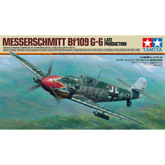 61128 Tamiya 1/48 Bf109 G-6 Late Model