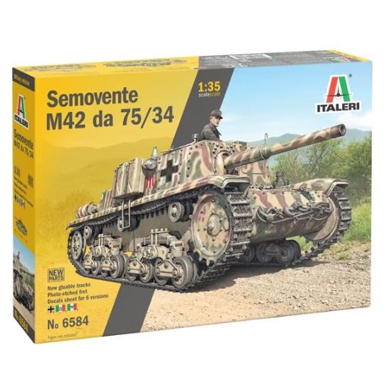 6584 Italeri 1/35 Semovente M42 DA 75/34