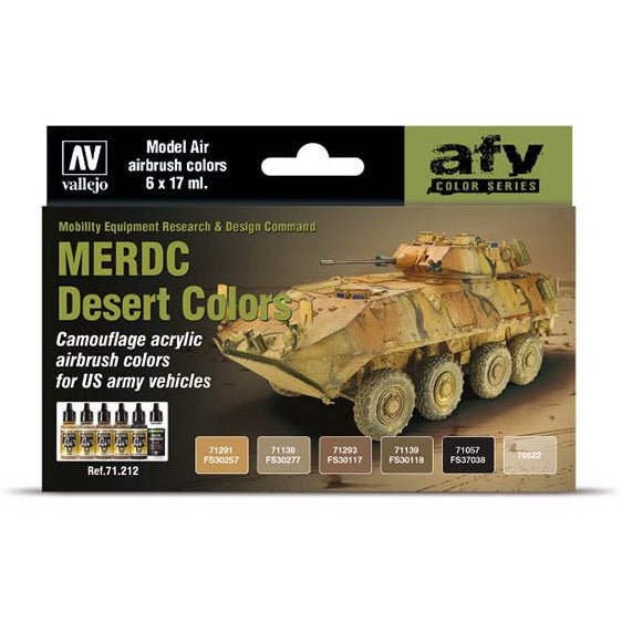 71212 Vallejo Merdc Desert Colours