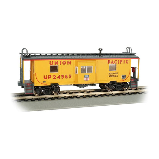 73205  Bachmann USA HO Scale Bay Window Caboose (with Roof Walk) Union Pacific